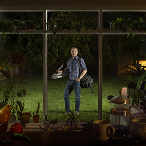 Self Portrait at my home